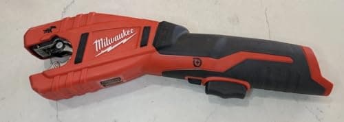Milwaukee 2471-20 M12 Cordless Lithium Ion 500 RPM Copper Pipe and Tubing Cutter Adjustable from 3/8" to 1" Diameters (Battery Not Included, Power Tool Only)