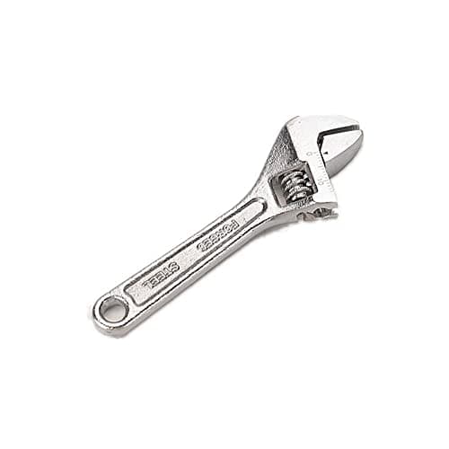FLZOSPER 4-inch Adjustable Wrench, Forged, Heat Treated, Chrome-plated