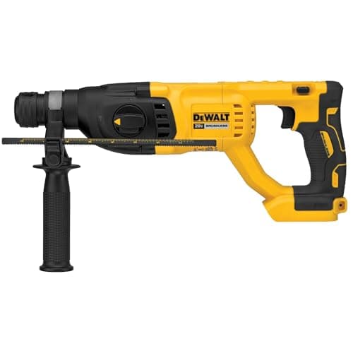 DEWALT 20V MAX SDS Plus 1 Inch Cordless Rotary Hammer with D-Handle, Bare Tool Only (DCH133B)