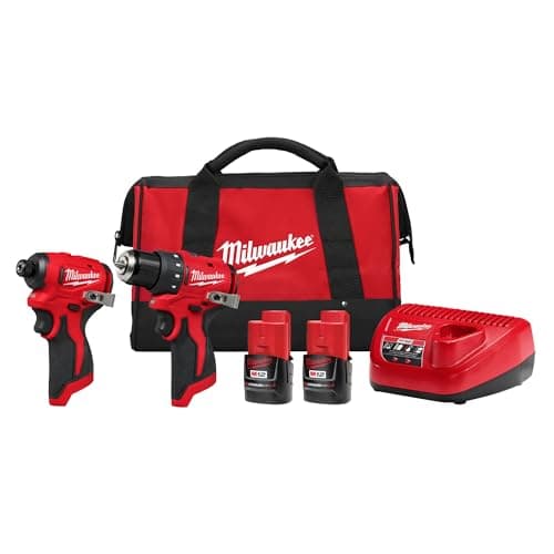 Milwaukee Electric - M12 SUBCOMPACT BRUSHLESS 2-Tool Combo KIT