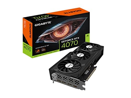 GIGABYTE GeForce RTX 4070 WINDFORCE OC 12G Graphics Card
