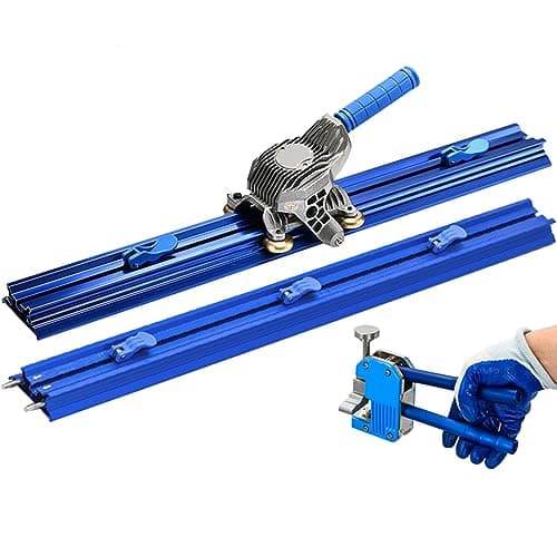 SDLOOL 87 Inch Manual Tile Cutter, for Large format Ceramic Porcelain Tiles, Professional Porcelain Slab Cutting Machine with Double Rails Design Table Tile Cutter Hand Tools