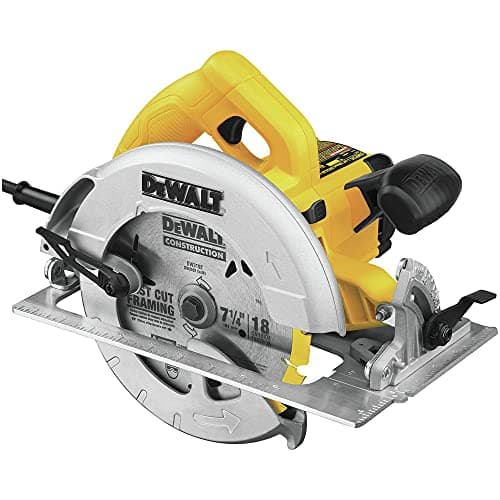 DEWALT 7-1/2-Inch Circular Saw, Lightweight, Corded (DWE575)